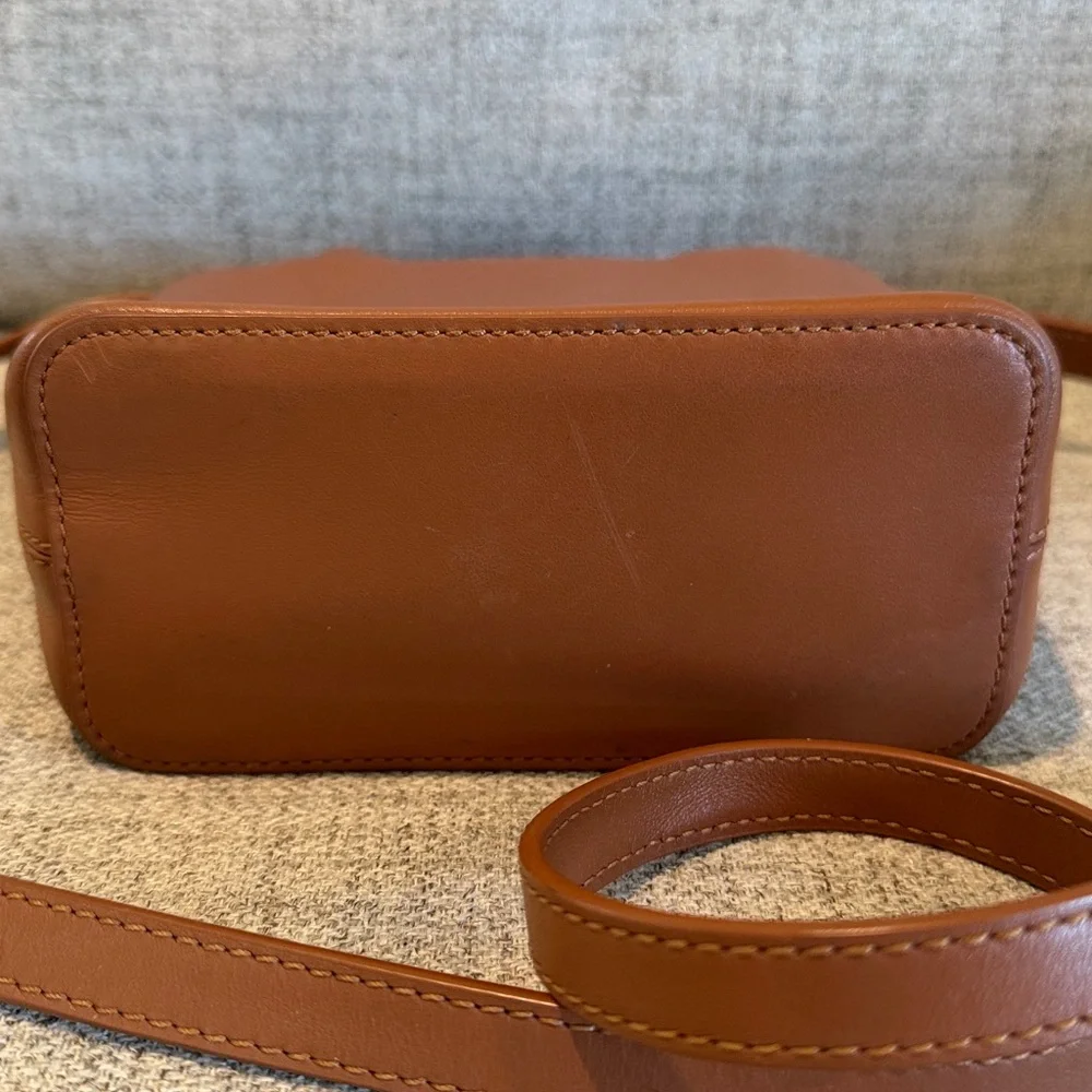 Claudie Perlot Mini Shoulder Bag Used Caramel Brown used